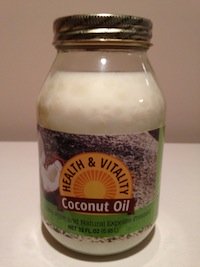 Wholesale coconut oil by Health and Vitality in a 32oz. size